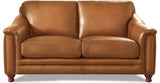 Belfast Leather Sofa Collection, Cognac Brown
