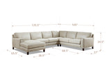Hayward Leather Sectional Collection