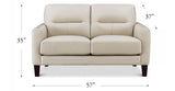 Chloe Leather Sofa Collection