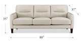 Chloe Leather Sofa Collection