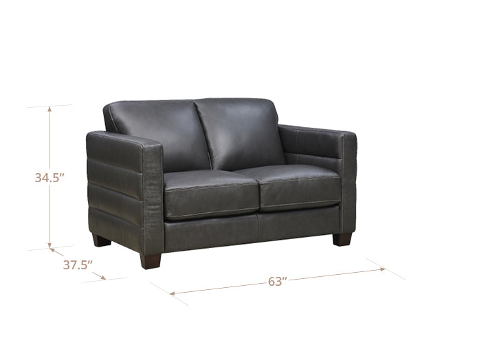 Ventura Top Grain Leather Sofa Collection