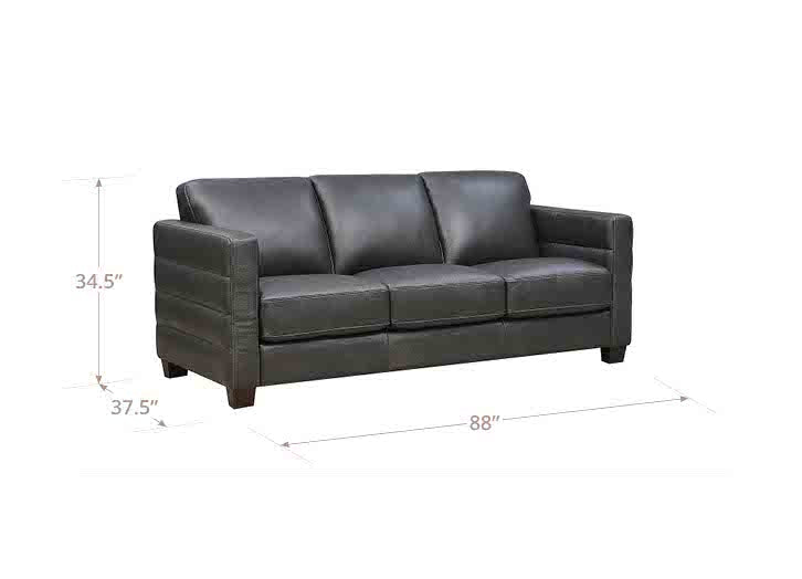 Ventura Top Grain Leather Sofa Collection
