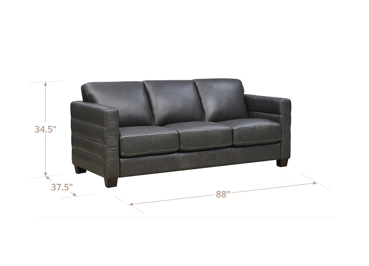 Ventura Top Grain Leather Sofa Collection