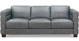 Ventura Top Grain Leather Sofa, Pewter