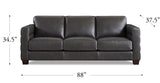 Ventura Top Grain Leather Sofa Collection
