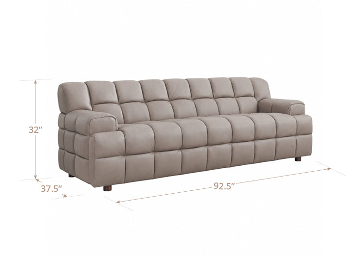 Rubix Leather Sofa Collection