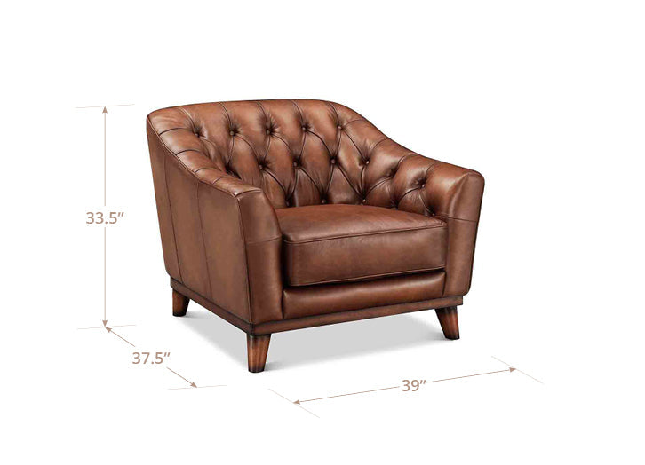 Lowell Leather Sofa Collection