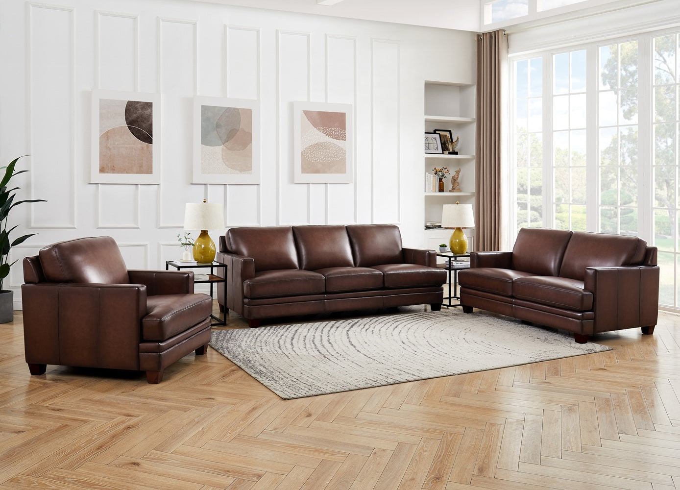 Bari Leather Sofa Collection