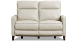 Ashby Power Headrest Zero Gravity Reclining Loveseat, Vanilla White