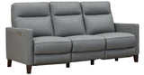 Ashby Power Headrest & Lumbar Zero Gravity Reclining Sofa, Slate Gray