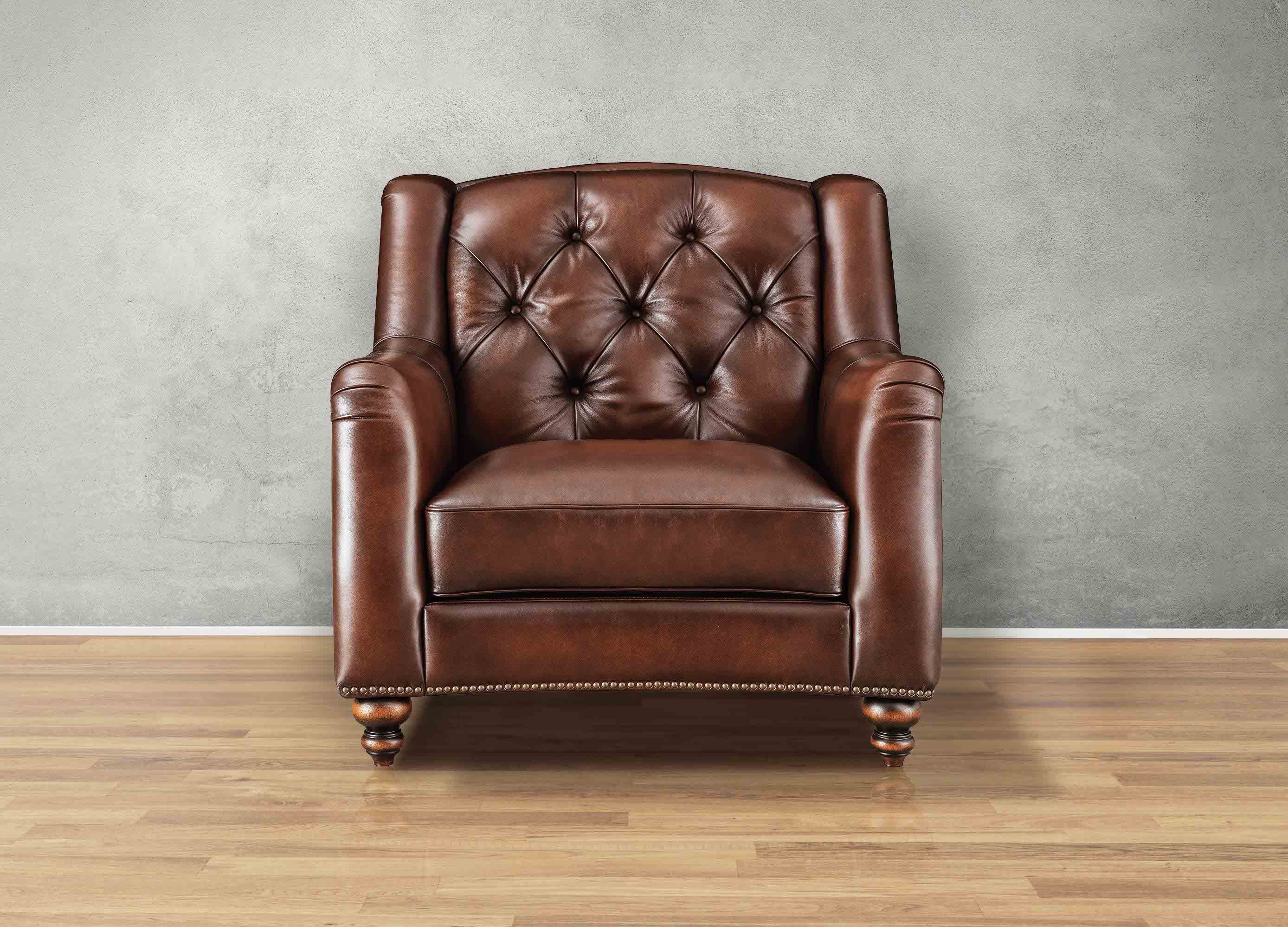 Hamptons Leather Sofa Collection