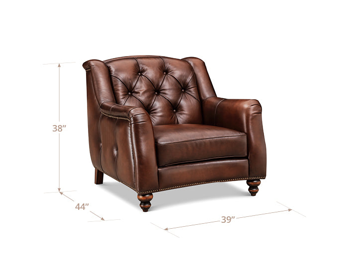 Hamptons Leather Sofa Collection
