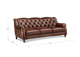 Hamptons Leather Sofa Collection