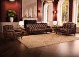 Hamptons Leather Sofa Collection