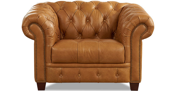 York Waxy Pull-up Leather Sofa Collection