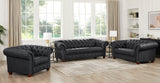 York Leather Sofa Collection, Charles Black