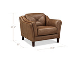 Mavery Leather Sofa Collection