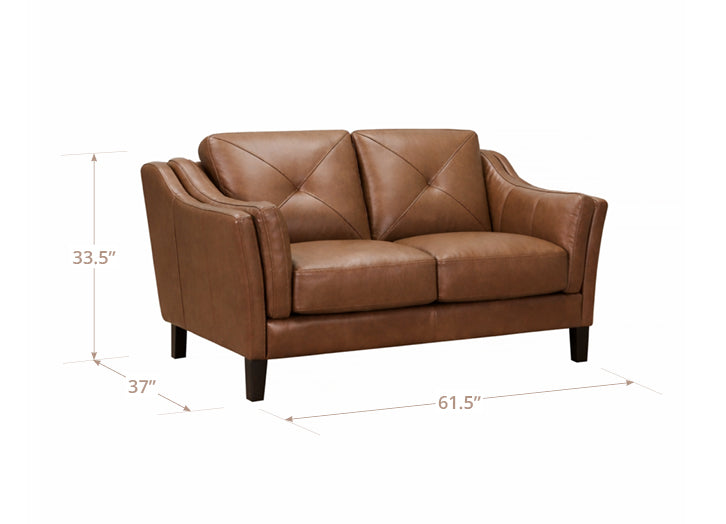 Mavery Leather Sofa Collection