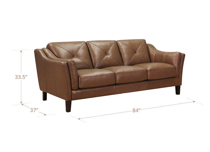 Mavery Leather Sofa Collection