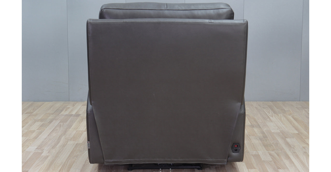 Venice Power Headrest Zero Gravity Recliner, Quartz Gray