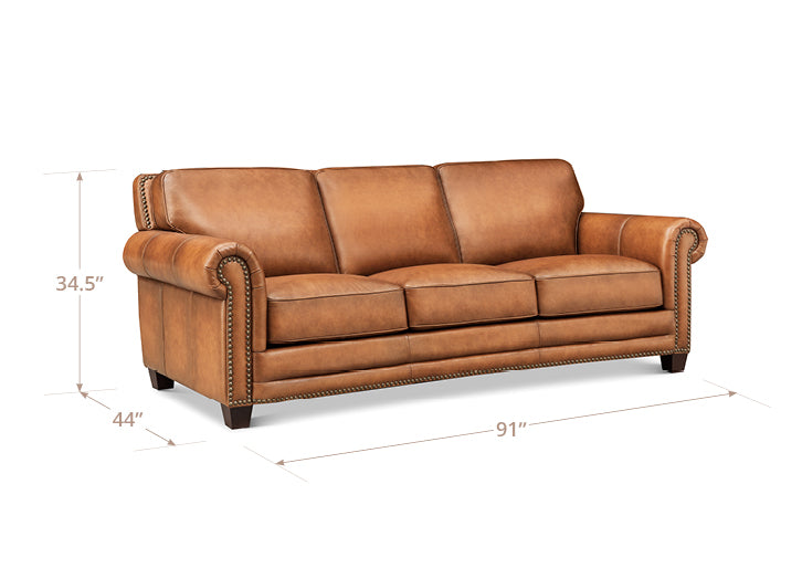 Cimmaron Leather Sofa Collection