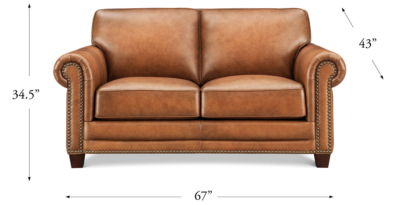Cimmaron Leather Sofa Collection | Hydeline USA – Hydeline Furniture