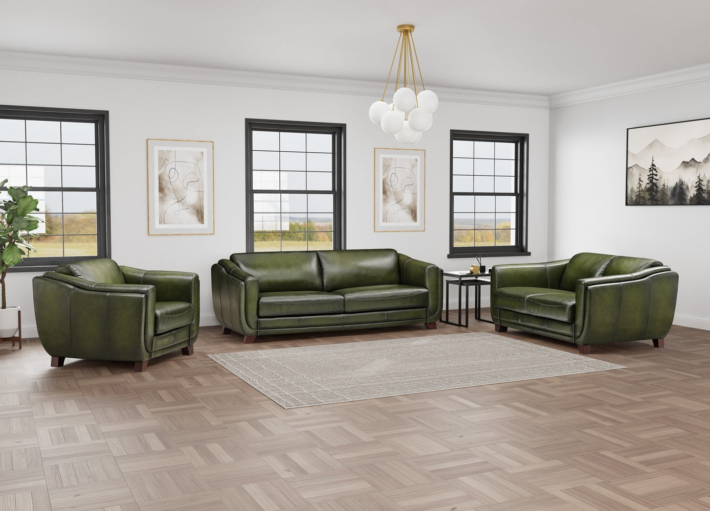 Montfrey Leather Sofa Collection