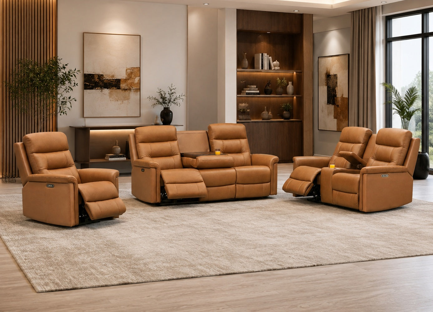 Josh Power Headrest Lumbar Zero Gravity Reclining Sofa Collection