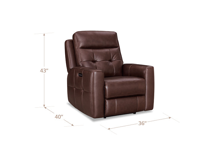Charlie Power Headrest Lumbar Zero Gravity Reclining Sofa Collection