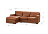 Dillon Leather Sectional Collection