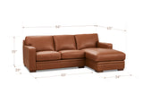 Dillon Leather Sectional Collection