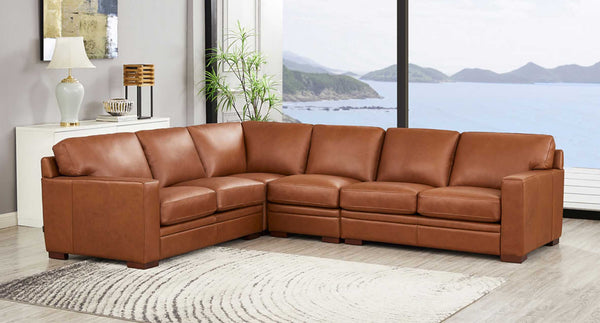 Dillon Leather Sectional Collection - Hydeline USA