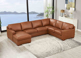 Dillon Leather Sectional Collection