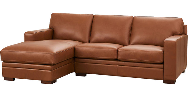 Dillon Leather Sectional Collection