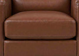 Elm Leather 3-Seater Sofa Collection