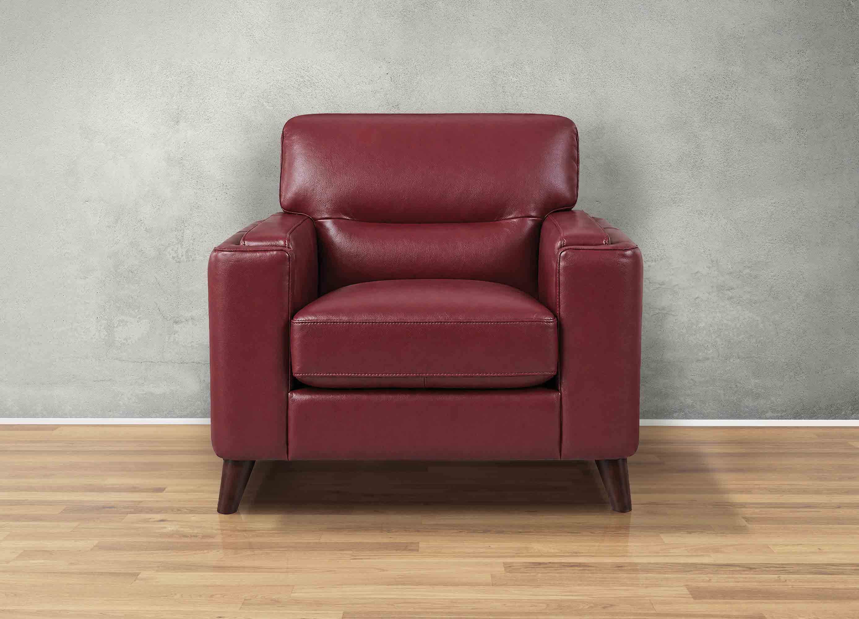 Elm Leather 3-Seater Sofa Collection