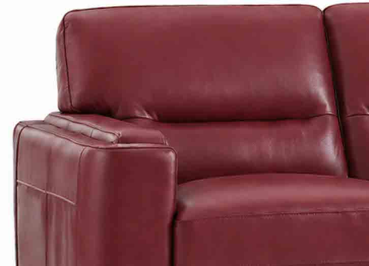 Elm Leather 3-Seater Sofa Collection