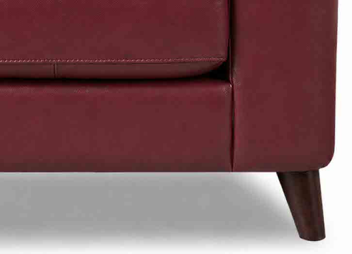 Elm Leather 3-Seater Sofa Collection