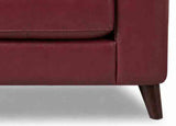 Elm Leather 3-Seater Sofa Collection