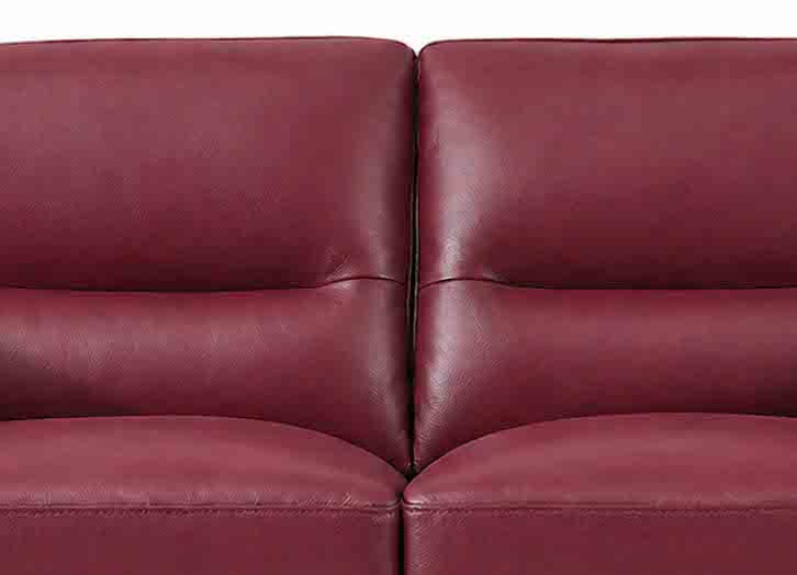 Elm Leather 3-Seater Sofa Collection