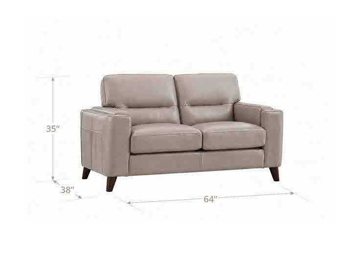Elm Leather 3-Seater Sofa Collection