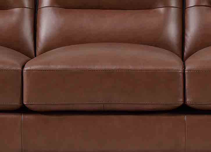 Elm Leather 3-Seater Sofa Collection