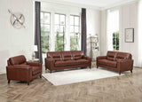 Elm Leather 3-Seater Sofa Collection