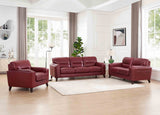 Elm Leather 3-Seater Sofa Collection