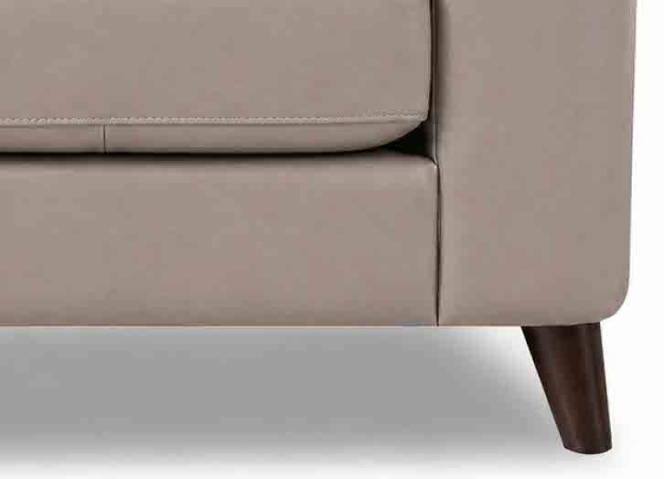 Elm Leather 3-Seater Sofa Collection