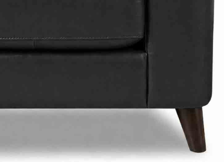 Elm Leather 3-Seater Sofa Collection