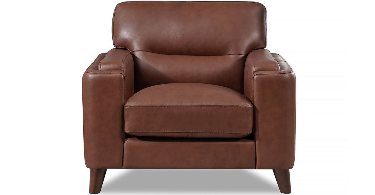 Elm Leather 3-Seater Sofa Collection