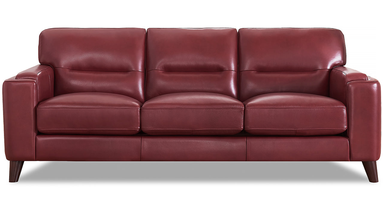 Elm Leather 3-Seater Sofa Collection