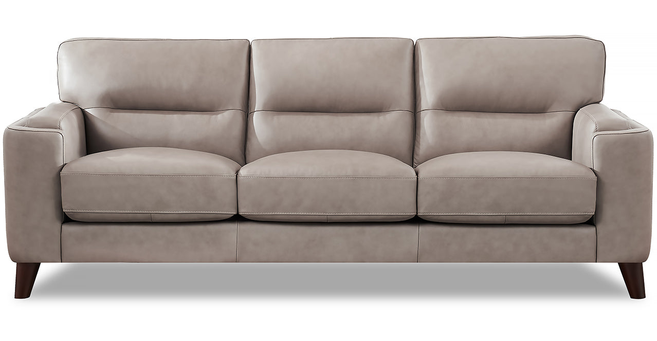 Elm Leather 3-Seater Sofa Collection