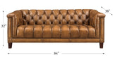 Picadilly Leather Sofa Collection